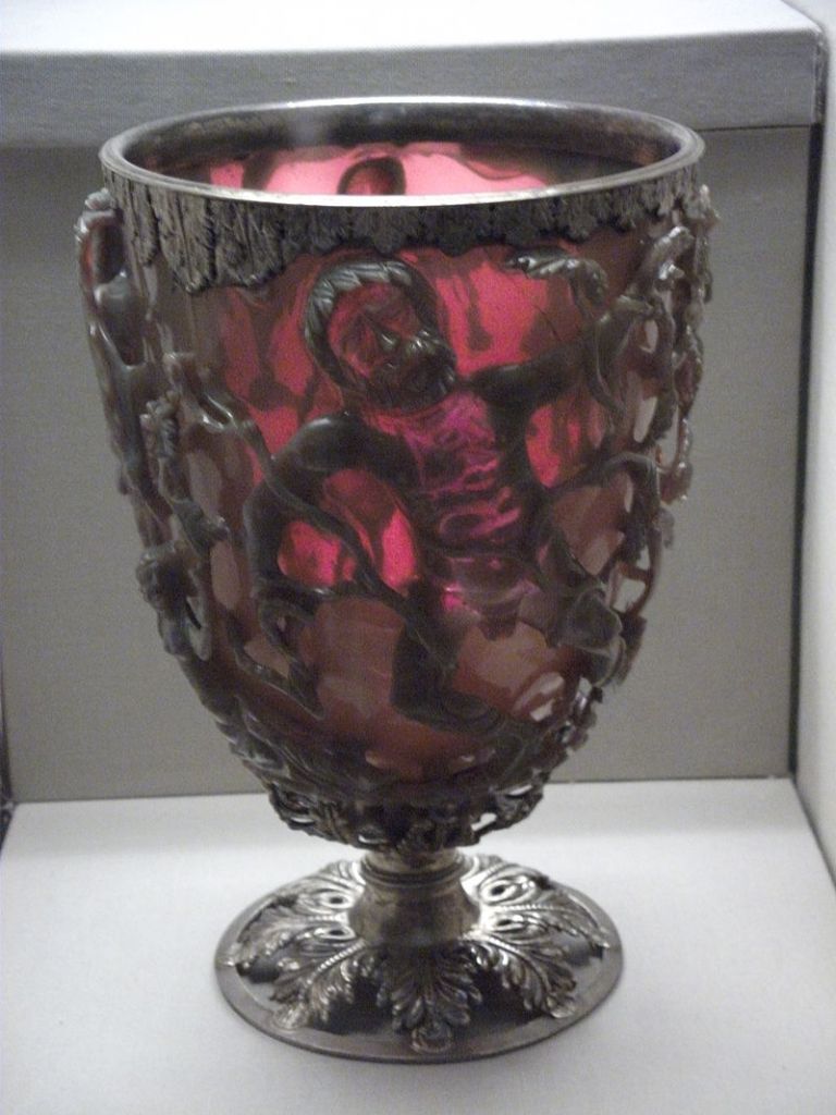 Lycurgus Cup, 4th c. AD. British Museum.